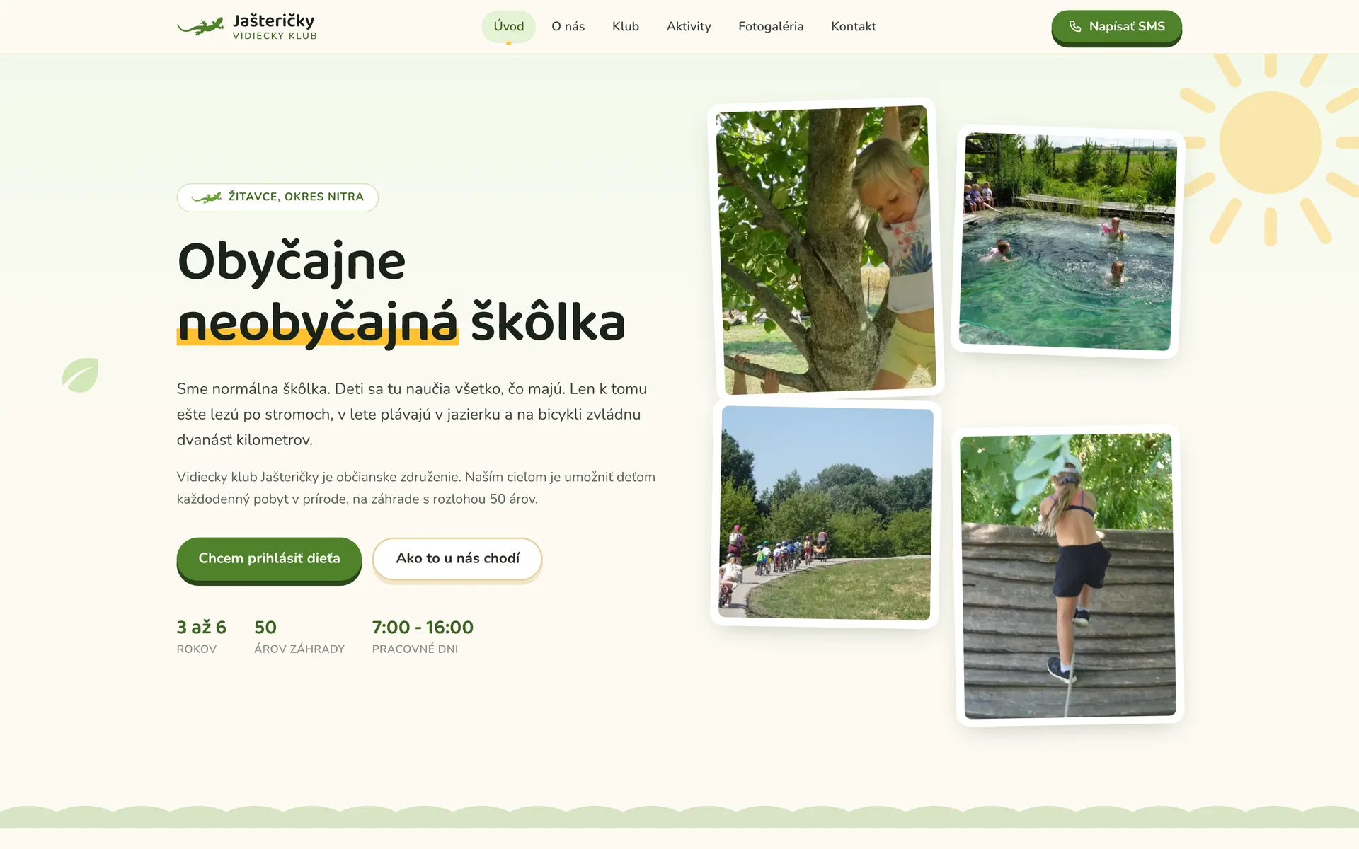 Web Jašteričky